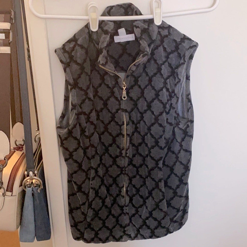 Velvet charter club vest